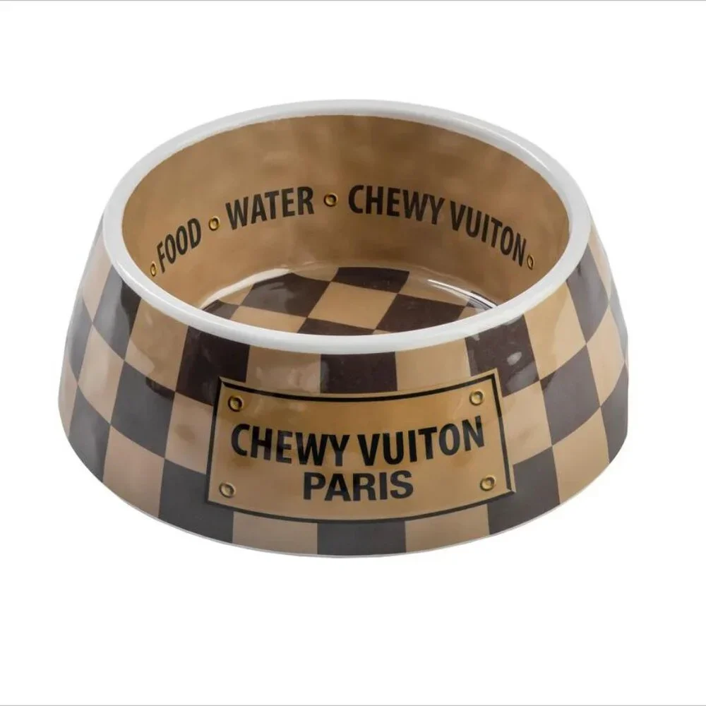 Maison By Tai Chewy Vuiton Medium Checkered Bowl New
